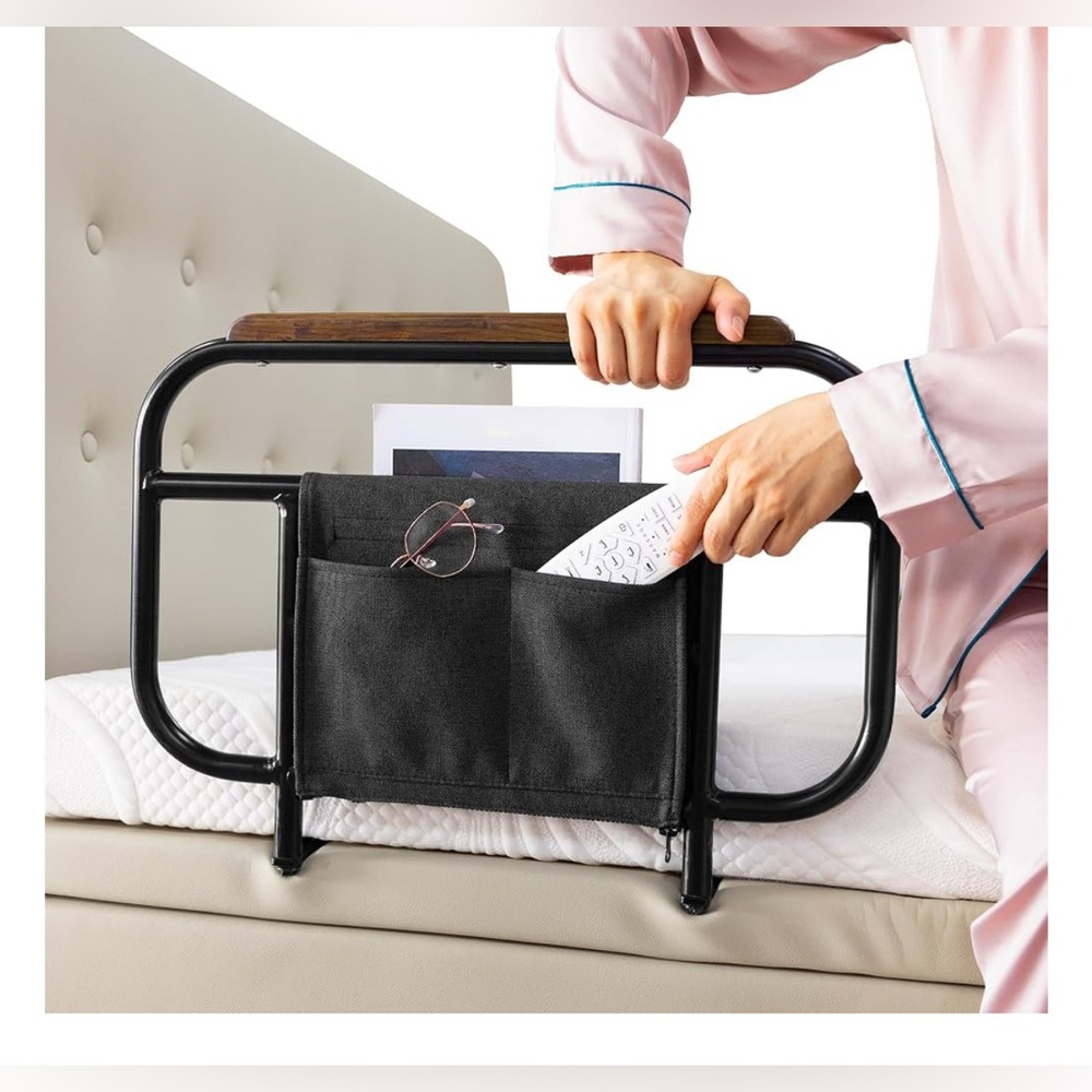 Bed Side Rail for Adjustable Bed Screw in with pocket